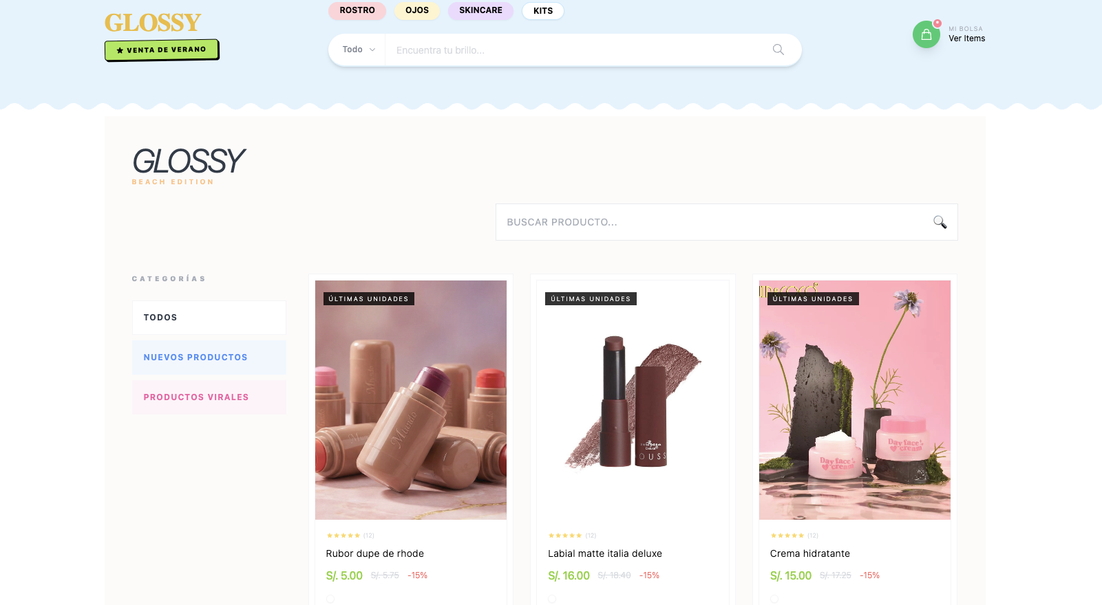 Glossy Platform Screenshot 1