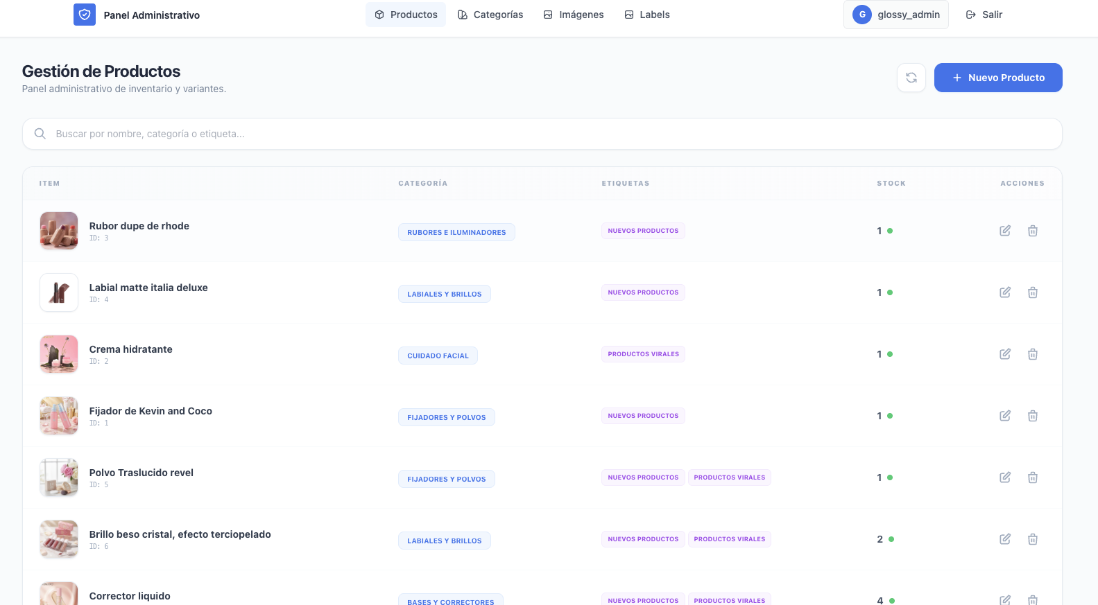 Glossy Platform Screenshot 2